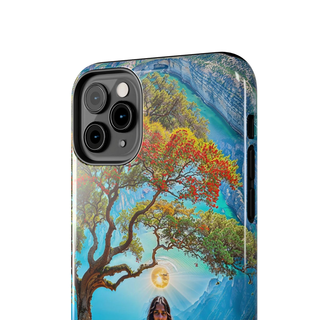 Mystical Tranquil Valley - Tough Phone Case - Phone Case - g(0D·IO) - iPhone 13 Mini - -