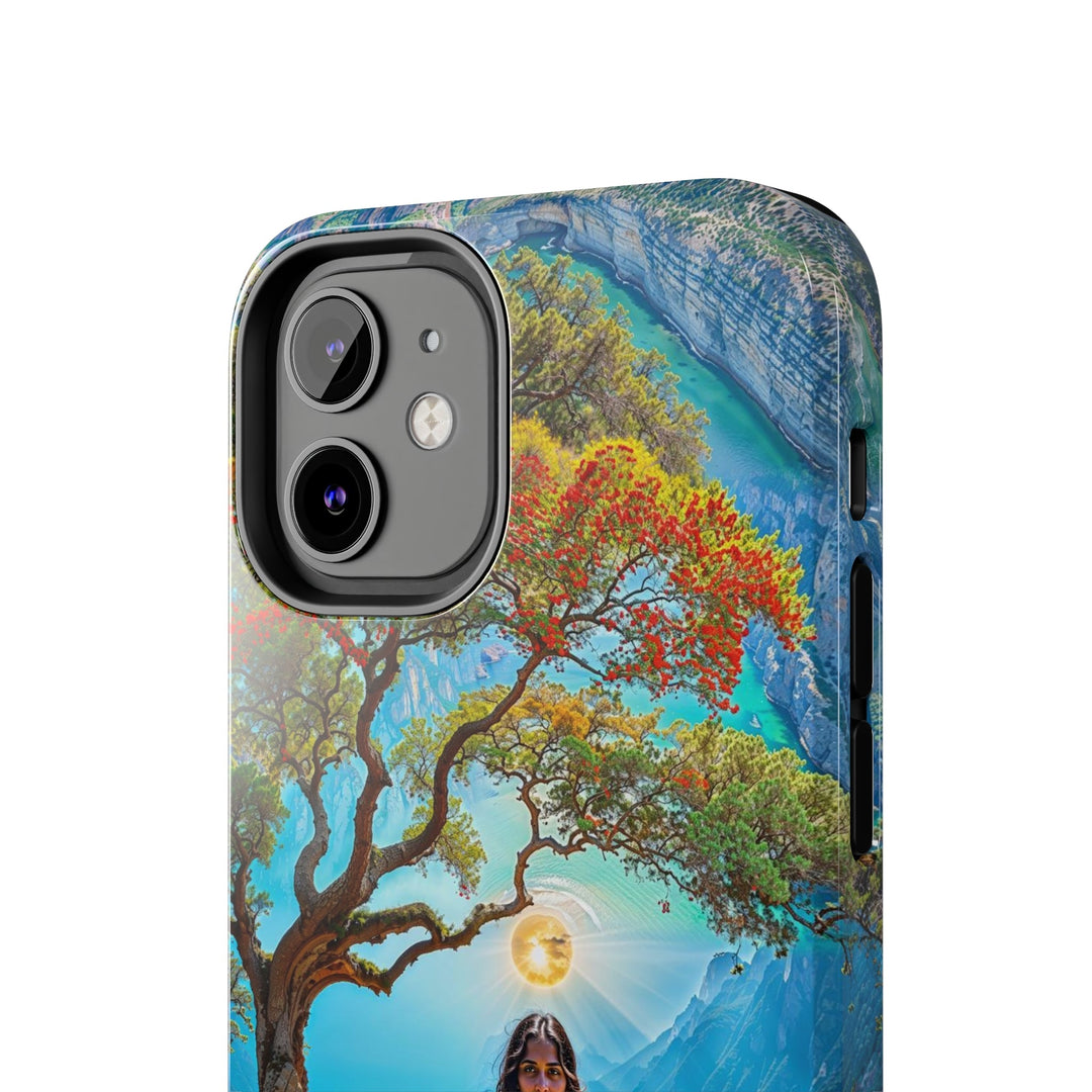 Mystical Tranquil Valley - Tough Phone Case - Phone Case - g(0D·IO) - iPhone 13 Mini - -