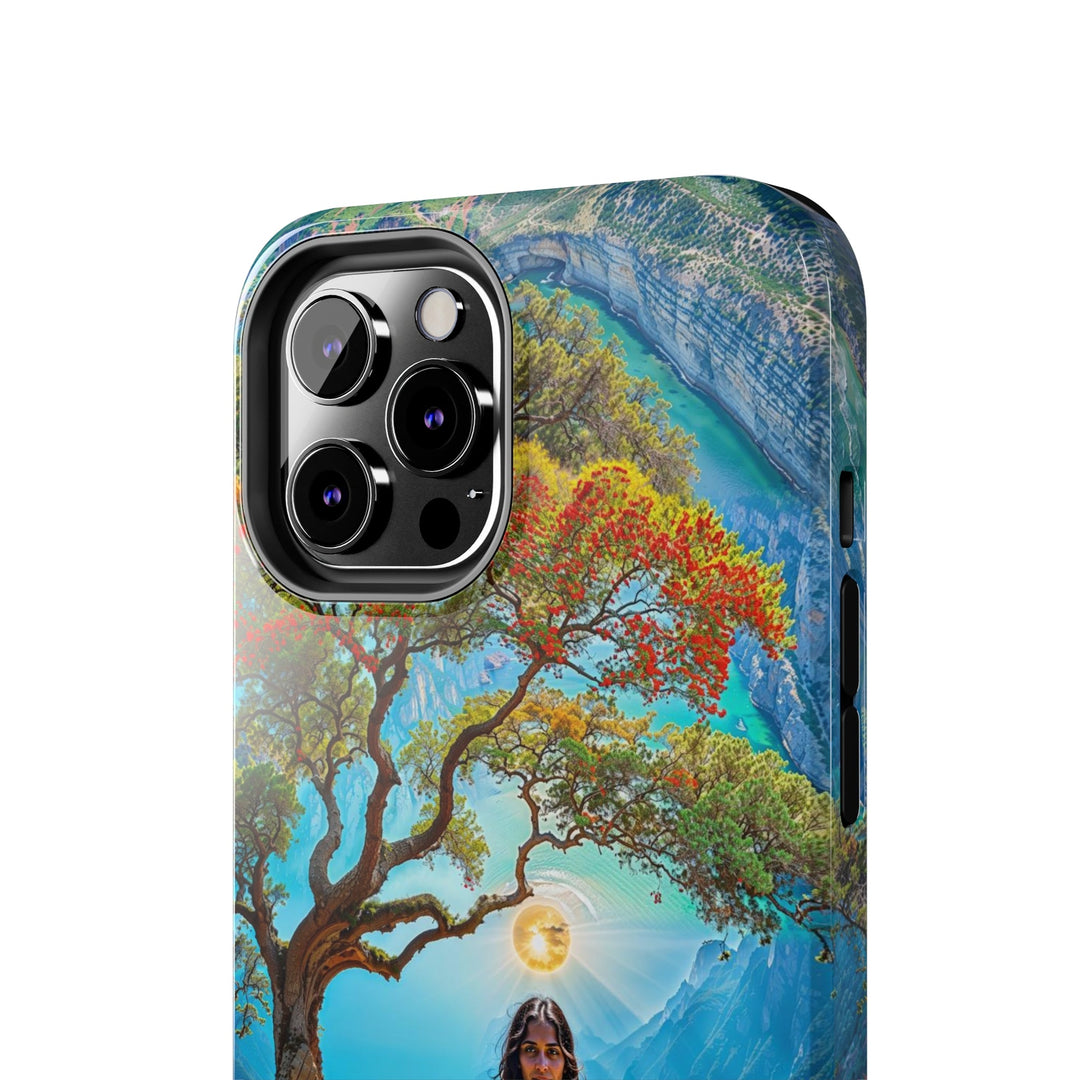 Mystical Tranquil Valley - Tough Phone Case - Phone Case - g(0D·IO) - iPhone 13 Mini - -