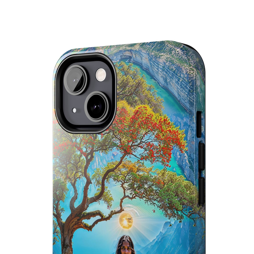 Mystical Tranquil Valley - Tough Phone Case - Phone Case - g(0D·IO) - iPhone 13 Mini - -