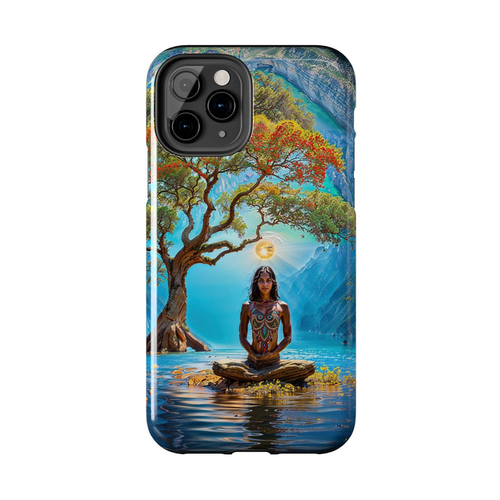 Mystical Tranquil Valley - Tough Phone Case - Phone Case - g(0D·IO) - iPhone 13 Mini - -