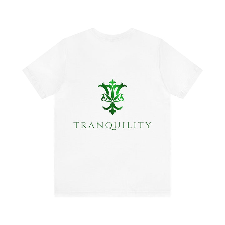 Mystical Tranquil Valley - Unisex Jersey Short Sleeve Tee - T-Shirt - g(0D·IO) - Black - S -