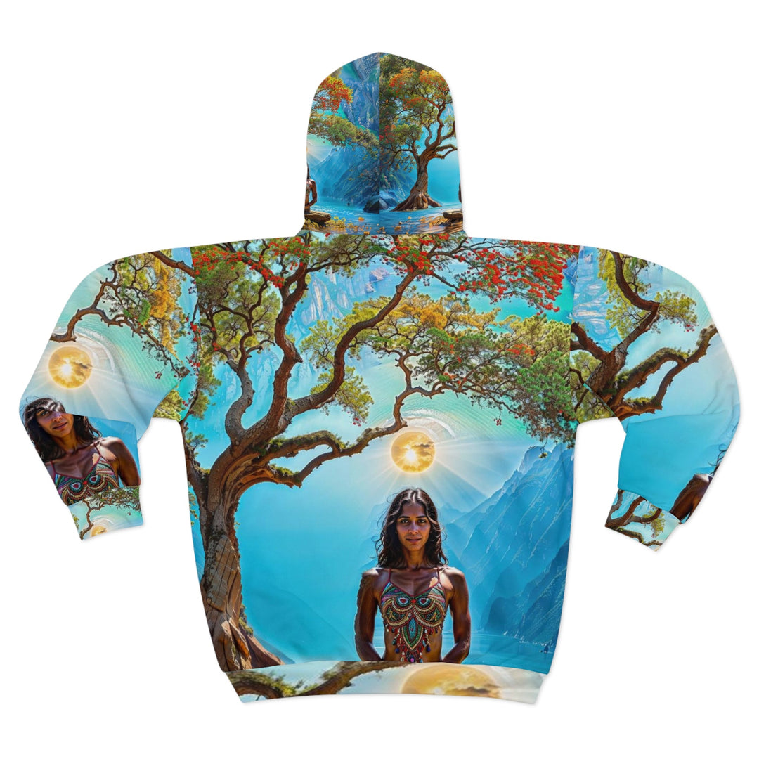 Mystical Tranquil Valley - Unisex Zip Hoodie - All Over Prints - g(0D·IO) - XS - -