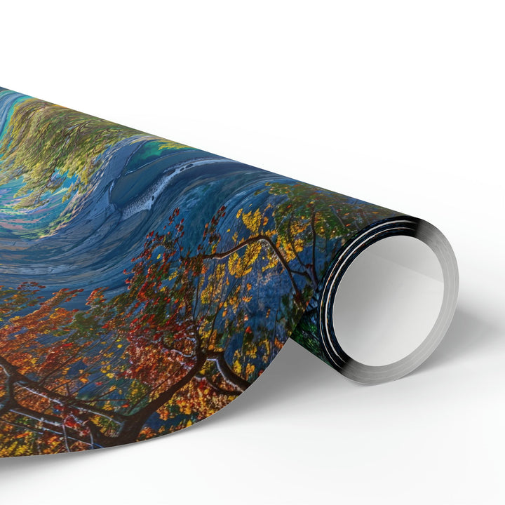Mystical Tranquil Valley - Wrapping Paper - Home Decor - g(0D·IO) - 30" x 180" - Matte -
