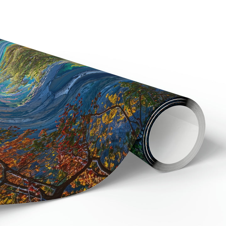 Mystical Tranquil Valley - Wrapping Paper - Home Decor - g(0D·IO) - 30" x 180" - Matte -