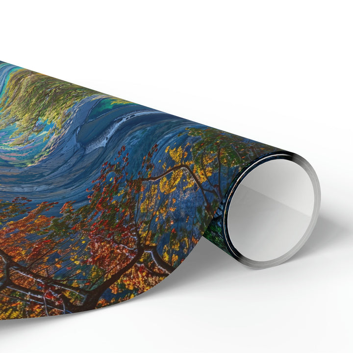 Mystical Tranquil Valley - Wrapping Paper - Home Decor - g(0D·IO) - 30" x 180" - Matte -