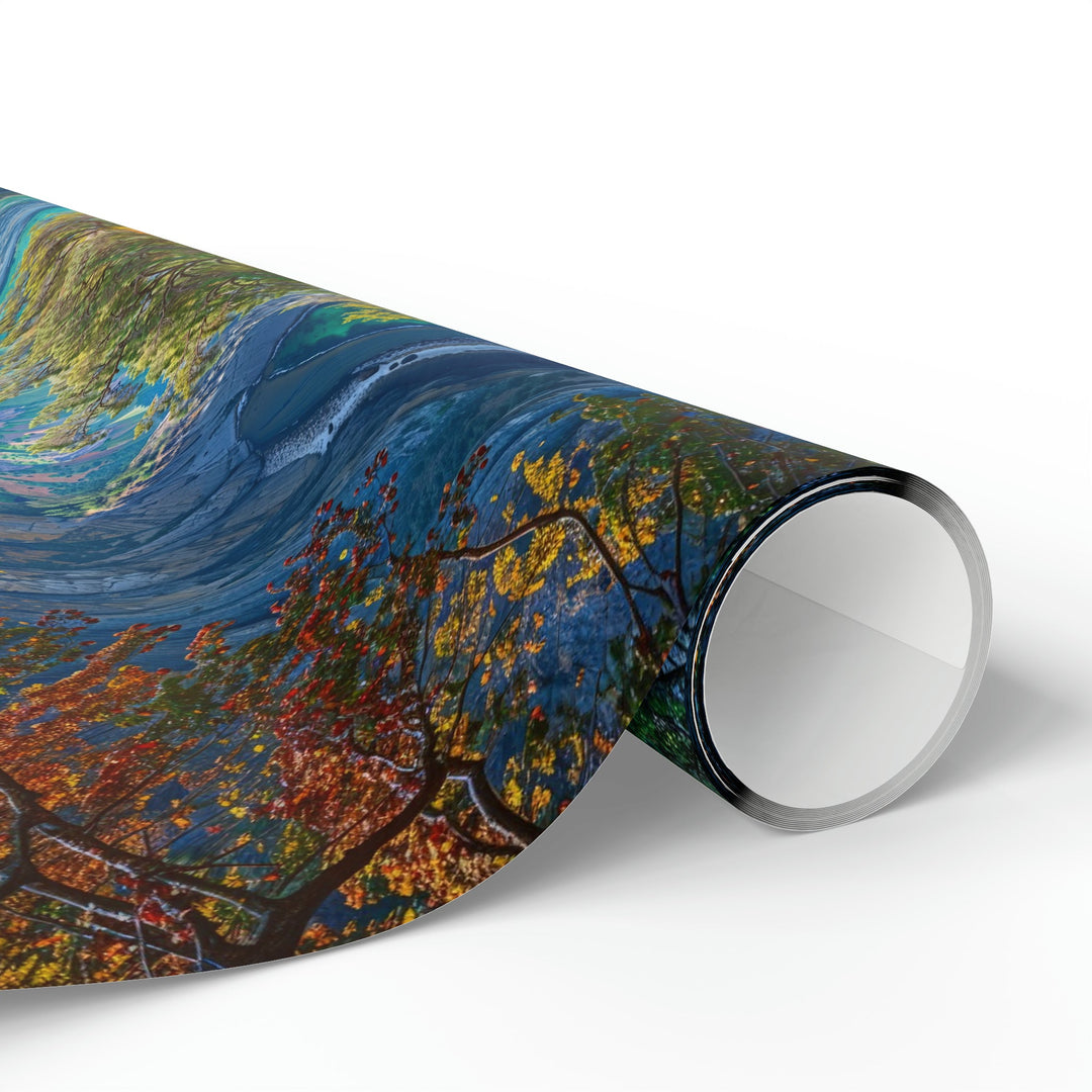 Mystical Tranquil Valley - Wrapping Paper - Home Decor - g(0D·IO) - 30" x 180" - Matte -
