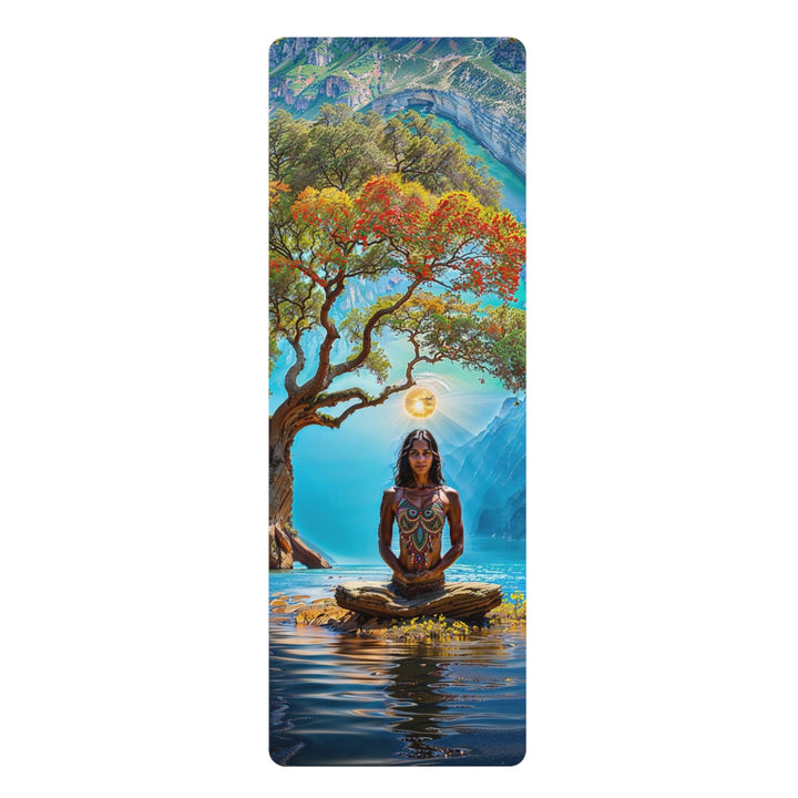 Mystical Tranquil Valley - Yoga Mat - Home Decor - g(0D·IO) - 24” x 68” - -