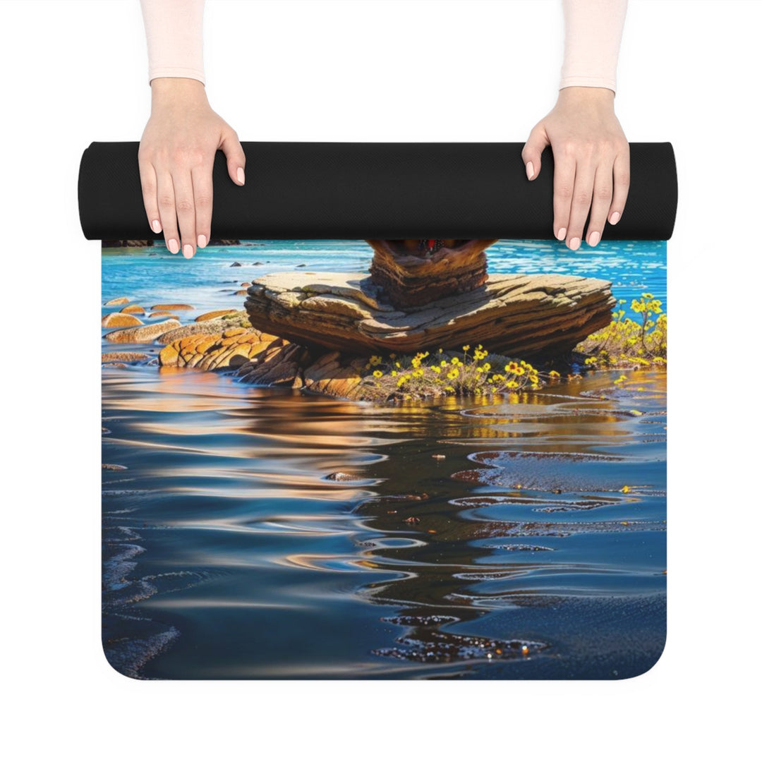 Mystical Tranquil Valley - Yoga Mat - Home Decor - g(0D·IO) - 24” x 68” - -