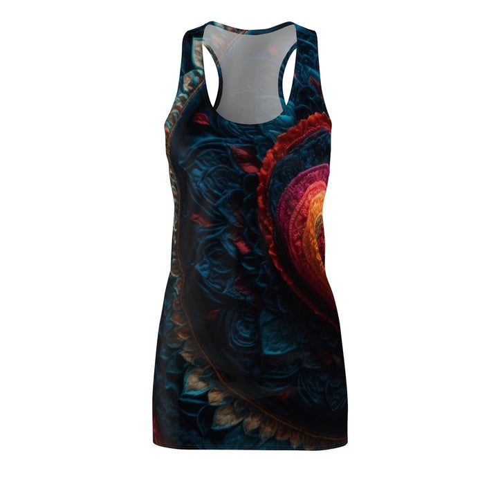 Nested Heart Tapestry - Racerback Dress - All Over Prints - g(0D·IO) - XS - -