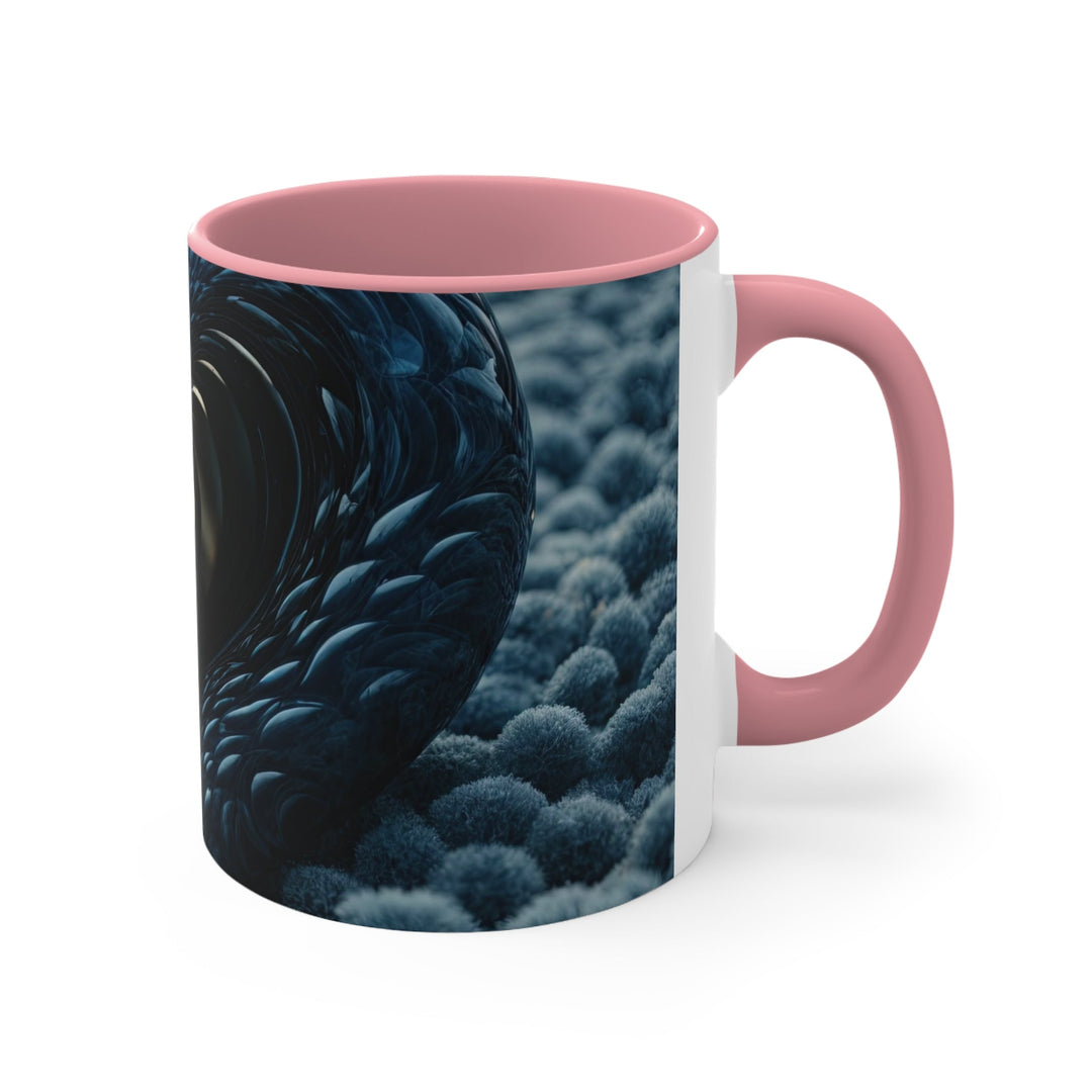 Oceanic Heart Horizon - Accent Coffee Mug - Mug - g(0D·IO) - Pink - 11oz -