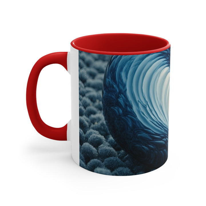 Oceanic Heart Horizon - Accent Coffee Mug - Mug - g(0D·IO) - Pink - 11oz -