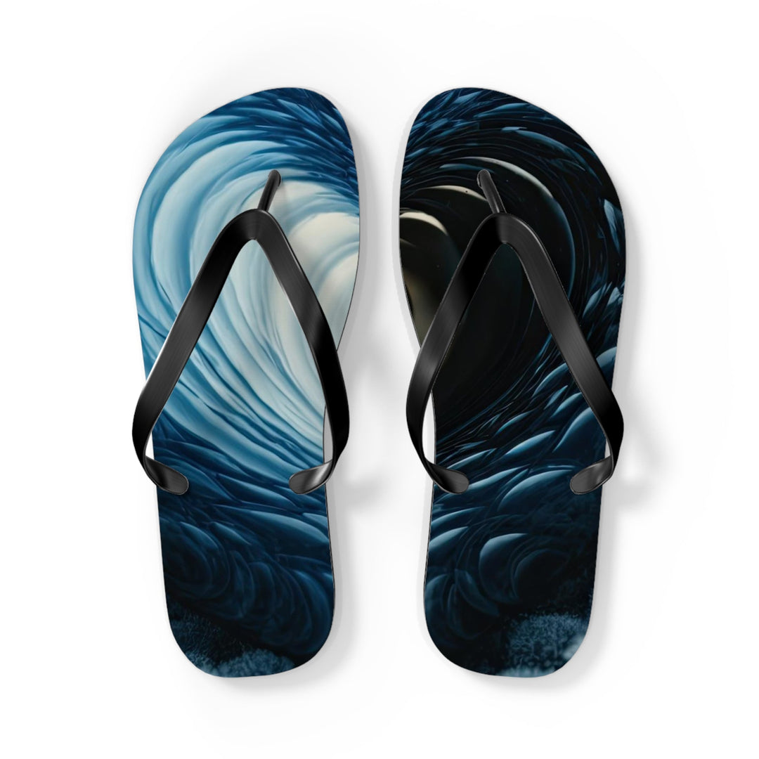 Oceanic Heart Horizon - Flip Flops - Shoes - g(0D·IO) - L - Black sole -