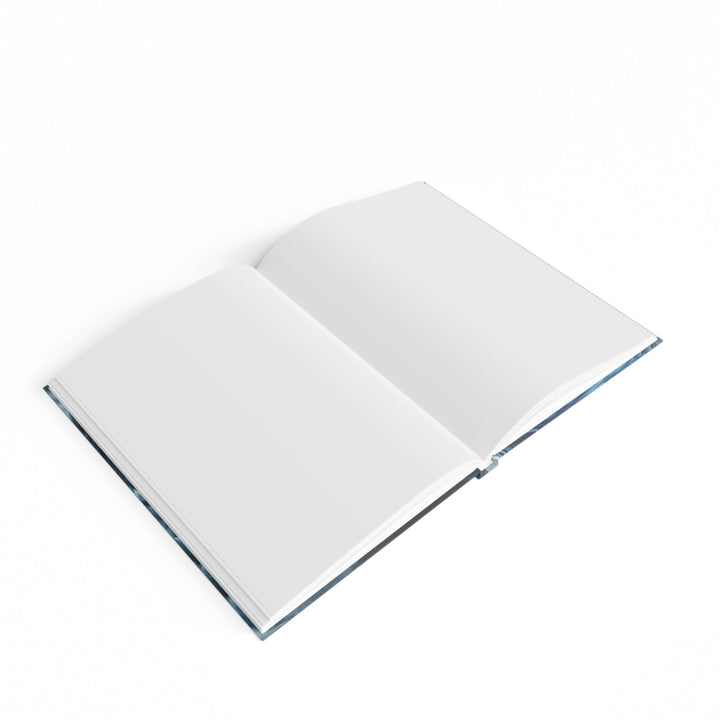 Oceanic Heart Horizon - Hard Backed Journal - Paper products - g(0D·IO) - Graph - A5 - White