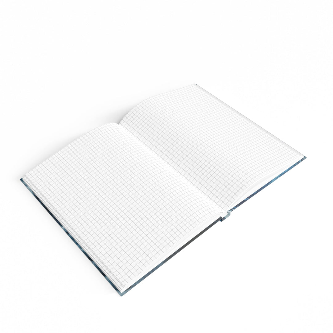 Oceanic Heart Horizon - Hard Backed Journal - Paper products - g(0D·IO) - Graph - A5 - White