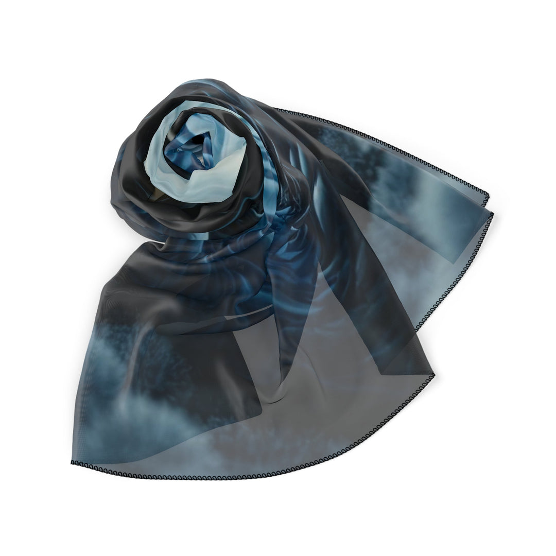 Oceanic Heart Horizon - Poly Scarf - Accessories - g(0D·IO) - Poly chiffon - 50" × 50" -