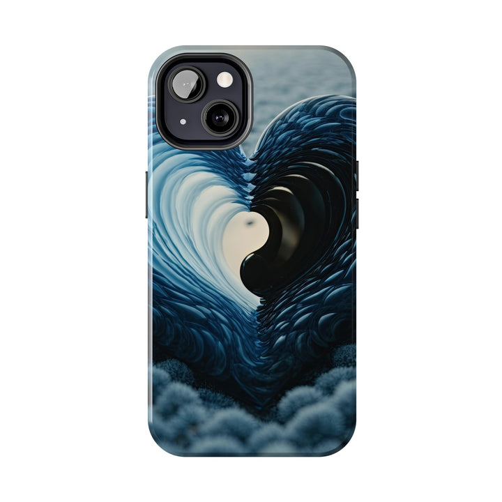 Oceanic Heart Horizon - Tough Phone Case - Phone Case - g(0D·IO) - iPhone 13 Mini - -