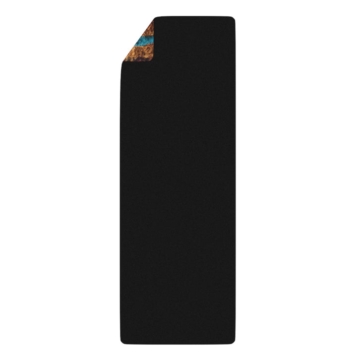 Ornate Floral Heart - Yoga Mat - Home Decor - g(0D·IO) - 24” x 68” - -