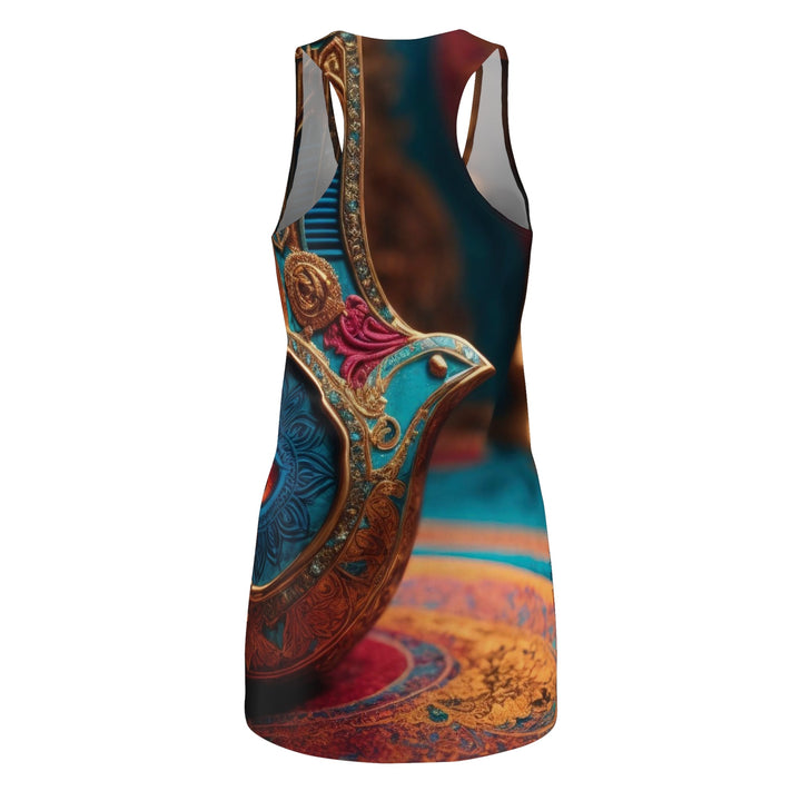 Ornate Hamsa Eye - Racerback Dress - All Over Prints - g(0D·IO) - XS - -