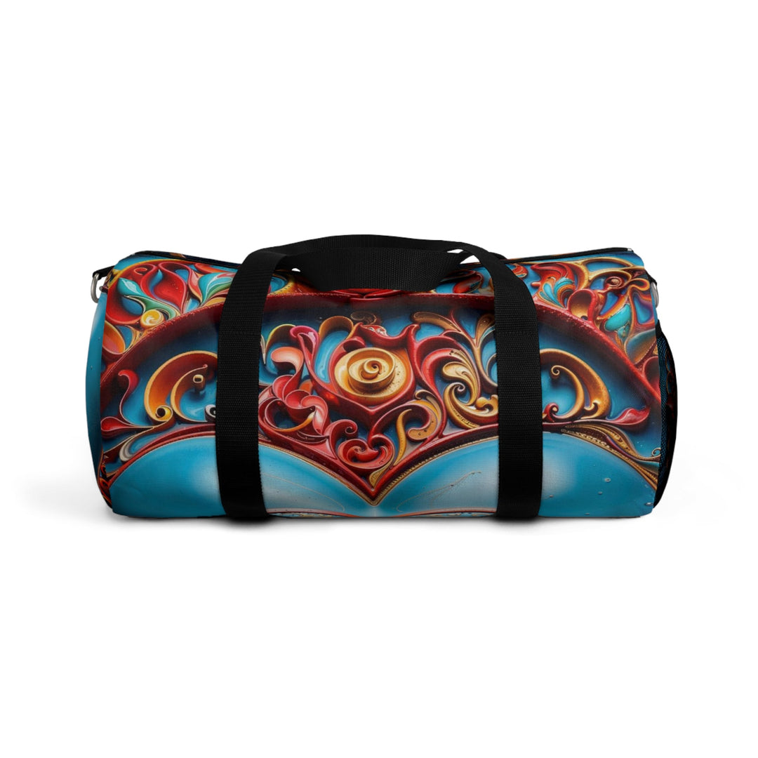 Ornate Heart Mandala - Duffle Bag - Bags - g(0D·IO) - Small - -