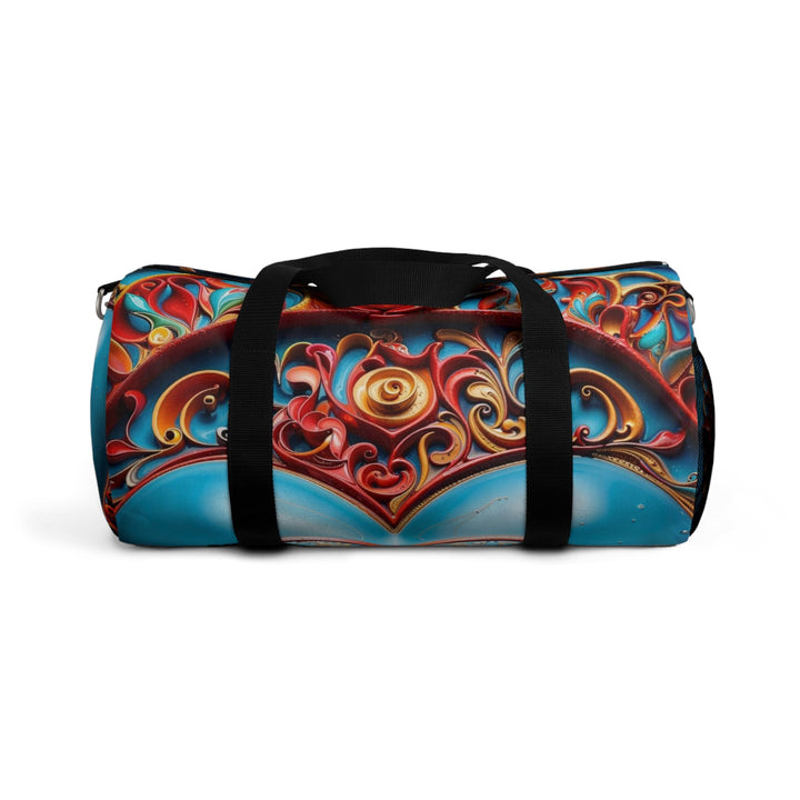 Ornate Heart Mandala - Duffle Bag - Bags - g(0D·IO) - Small - -