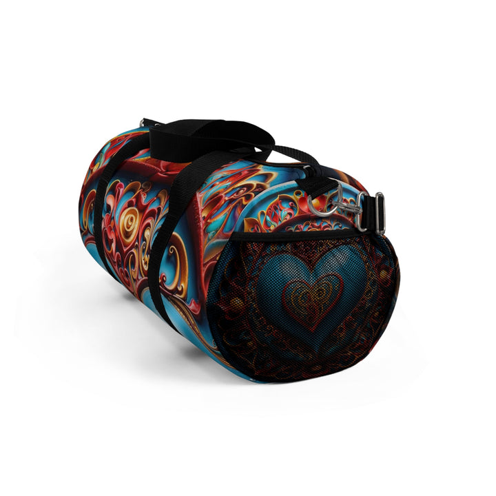 Ornate Heart Mandala - Duffle Bag - Bags - g(0D·IO) - Large - -
