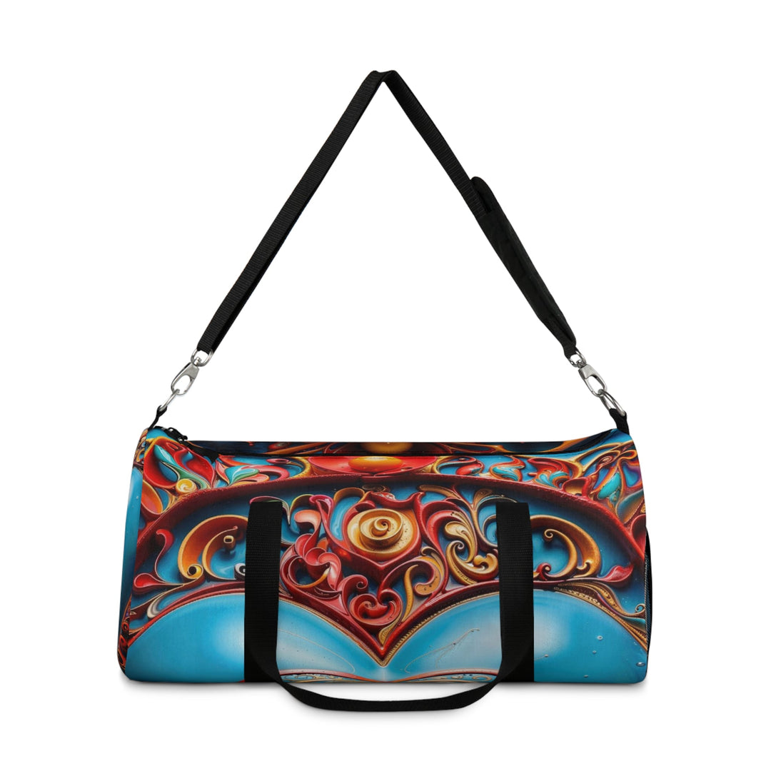 Ornate Heart Mandala - Duffle Bag - Bags - g(0D·IO) - Large - -