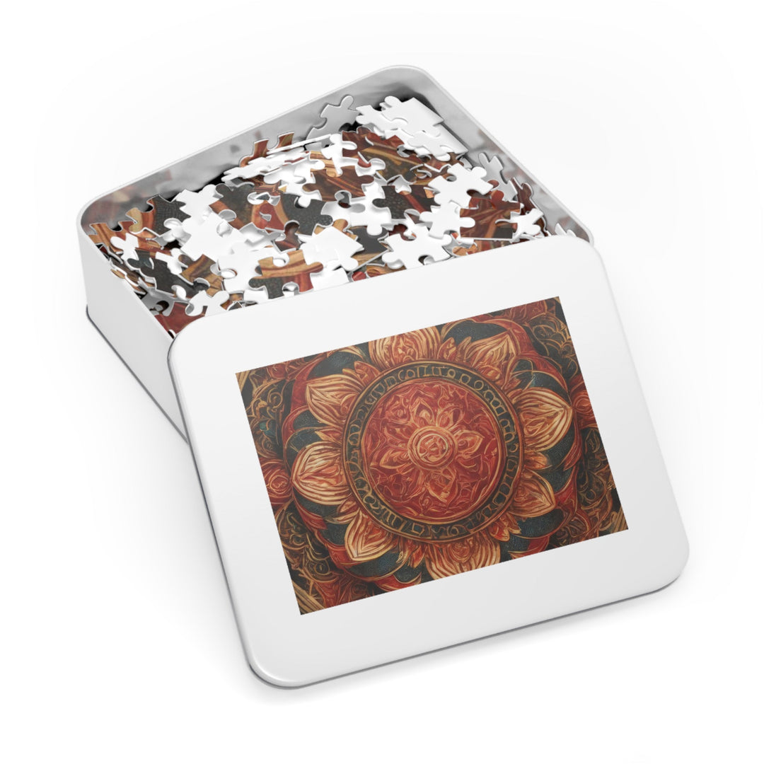 Ornate Lotus Mandala - Jigsaw Puzzle (100, 252, 500, 1000 pieces) - Puzzle - g(0D·IO) - 29.25" × 19.75" (1000 pcs) - -