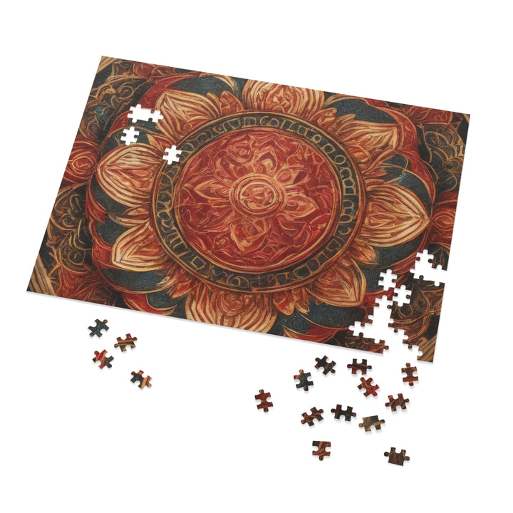 Ornate Lotus Mandala - Jigsaw Puzzle (100, 252, 500, 1000 pieces) - Puzzle - g(0D·IO) - 29.25" × 19.75" (1000 pcs) - -