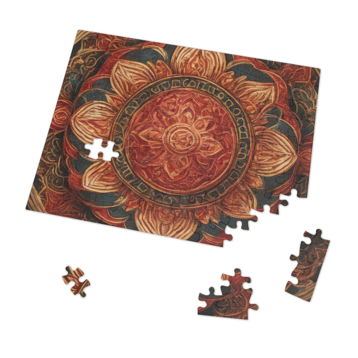 Ornate Lotus Mandala - Jigsaw Puzzle (100, 252, 500, 1000 pieces) - Puzzle - g(0D·IO) - 29.25" × 19.75" (1000 pcs) - -