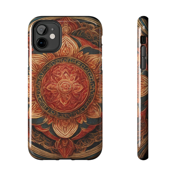 Ornate Lotus Mandala - Tough Phone Case - Phone Case - g(0D·IO) - iPhone 11 - -