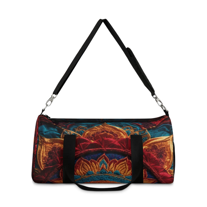 Ornate Textile Mandala - Duffle Bag - Bags - g(0D·IO) - Large - -