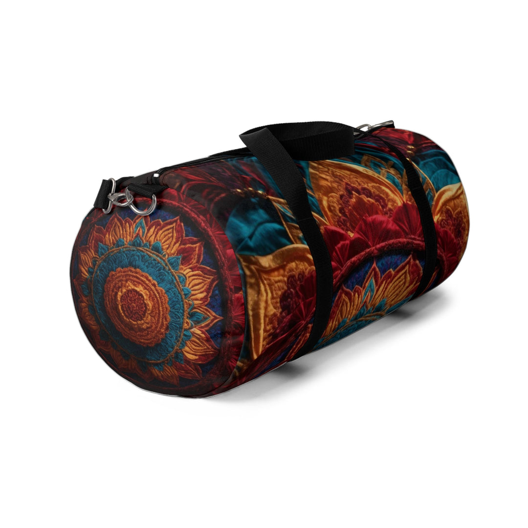 Ornate Textile Mandala - Duffle Bag - Bags - g(0D·IO) - Large - -