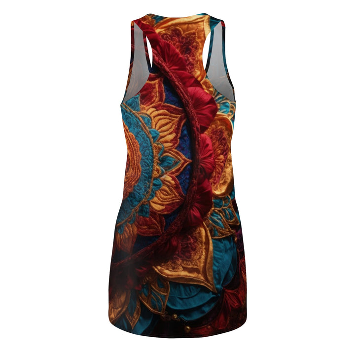 Ornate Textile Mandala - Racerback Dress - All Over Prints - g(0D·IO) - XS - -