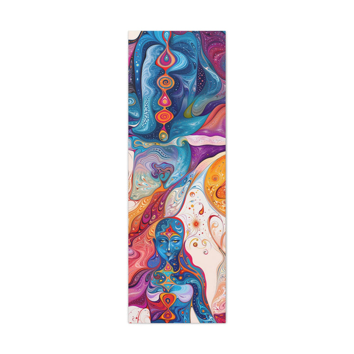 Psychedelic Cosmic Harmony - Matte Canvas Print 1.25" - Canvas - g(0D·IO) - 16" x 48" (Vertical) - 1.25" -