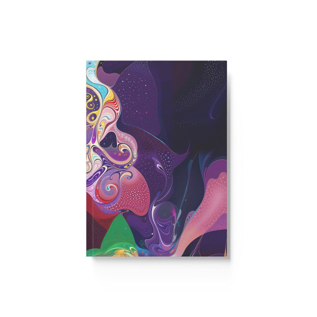 Psychedelic Dream Essence - Hard Backed Journal - Paper products - g(0D·IO) - Graph - A5 - White