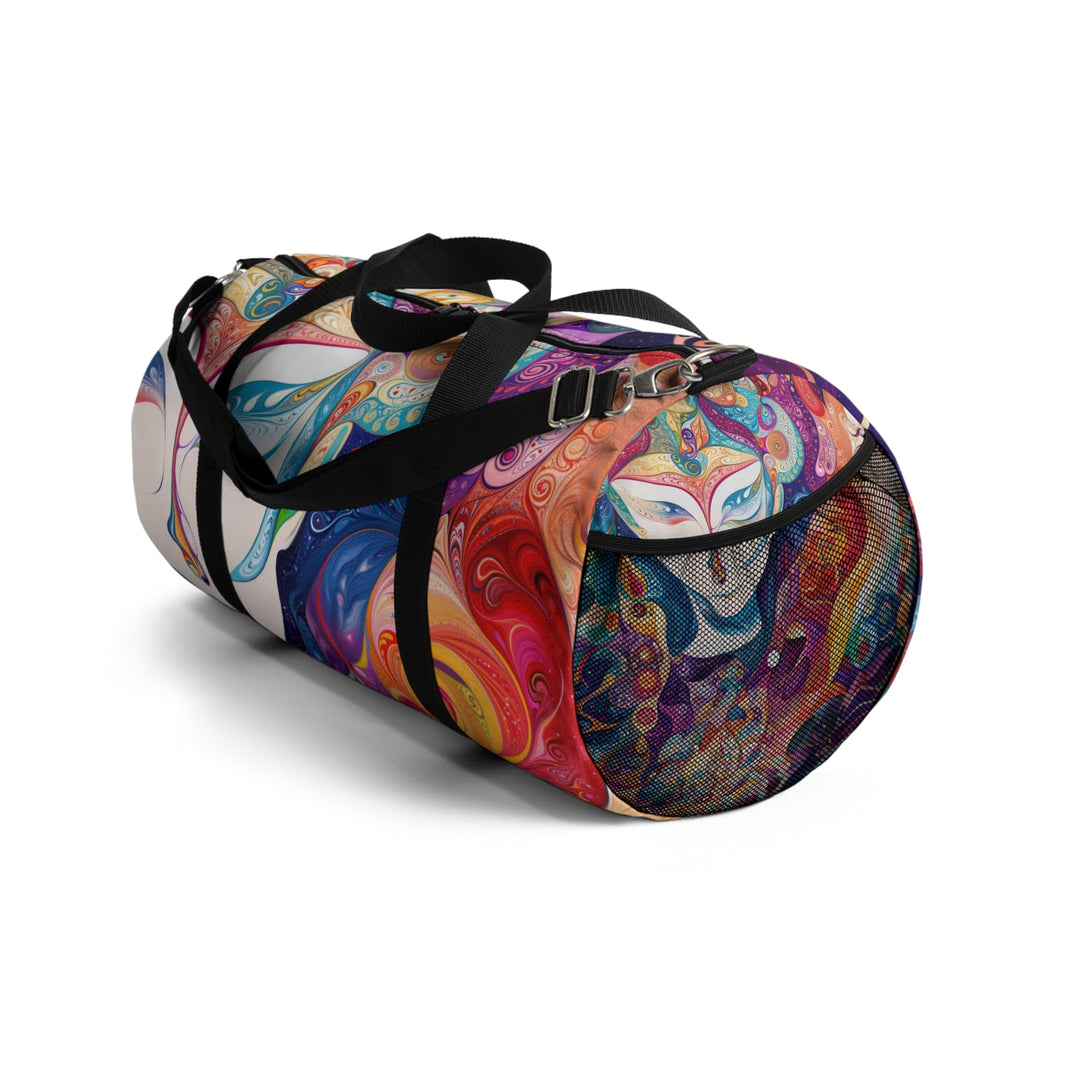 Psychedelic Dream Faces - Duffle Bag - Bags - g(0D·IO) - Large - -