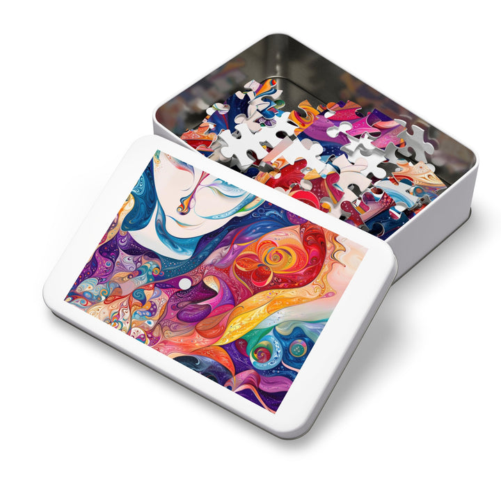 Psychedelic Dream Faces - Jigsaw Puzzle (100, 252, 500, 1000 pieces) - Puzzle - g(0D·IO) - 29.25" × 19.75" (1000 pcs) - -