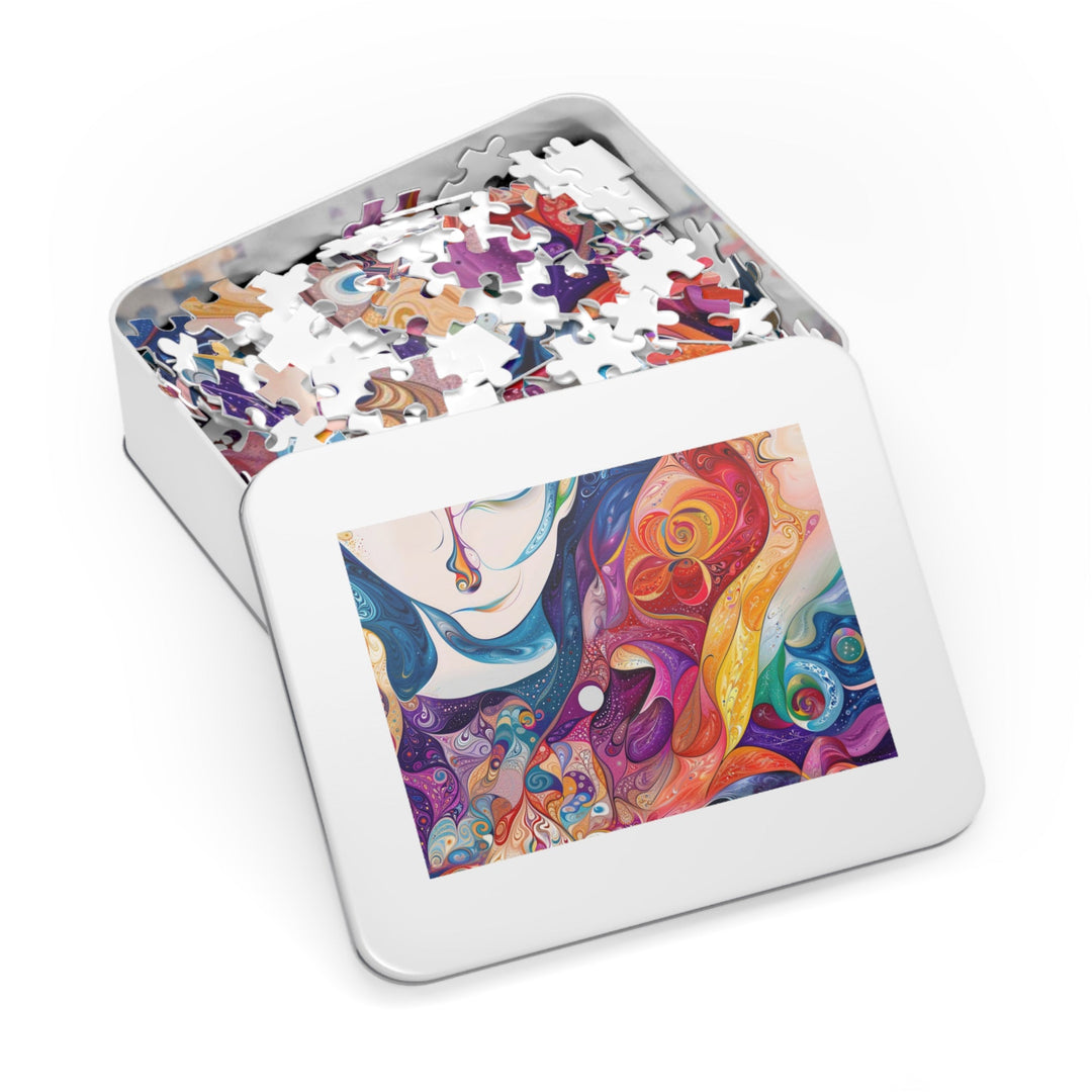 Psychedelic Dream Faces - Jigsaw Puzzle (100, 252, 500, 1000 pieces) - Puzzle - g(0D·IO) - 29.25" × 19.75" (1000 pcs) - -