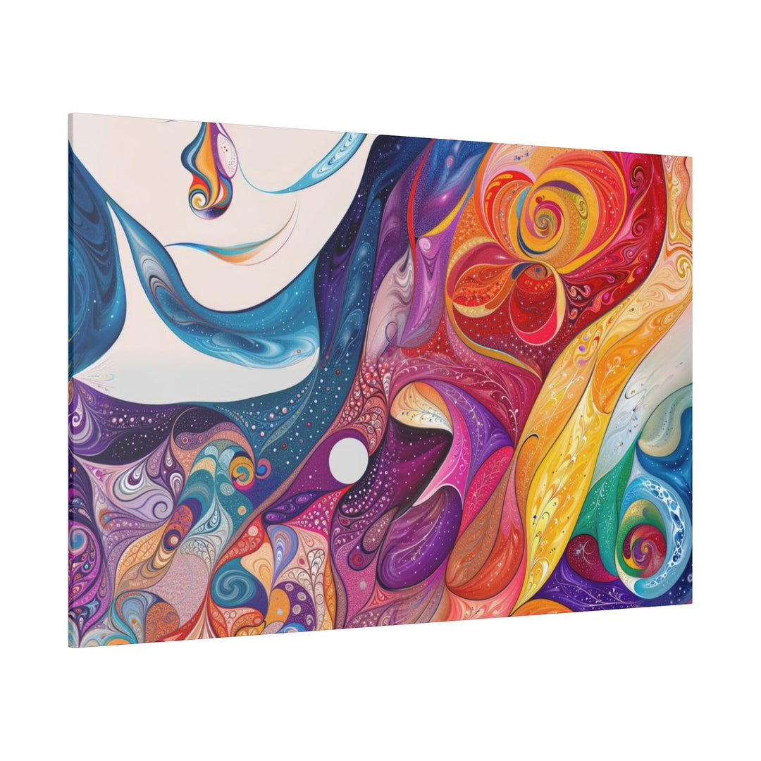 Psychedelic Dream Faces - Matte Canvas - Canvas - g(0D·IO) - 32" x 32" (Square) - 0.75'' -