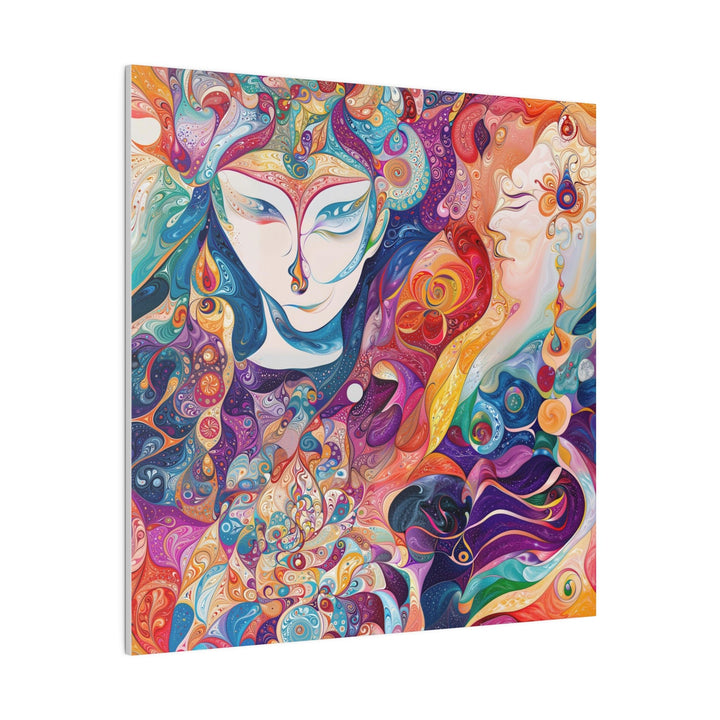 Psychedelic Dream Faces - Matte Canvas - Canvas - g(0D·IO) - 32" x 32" (Square) - 0.75'' -