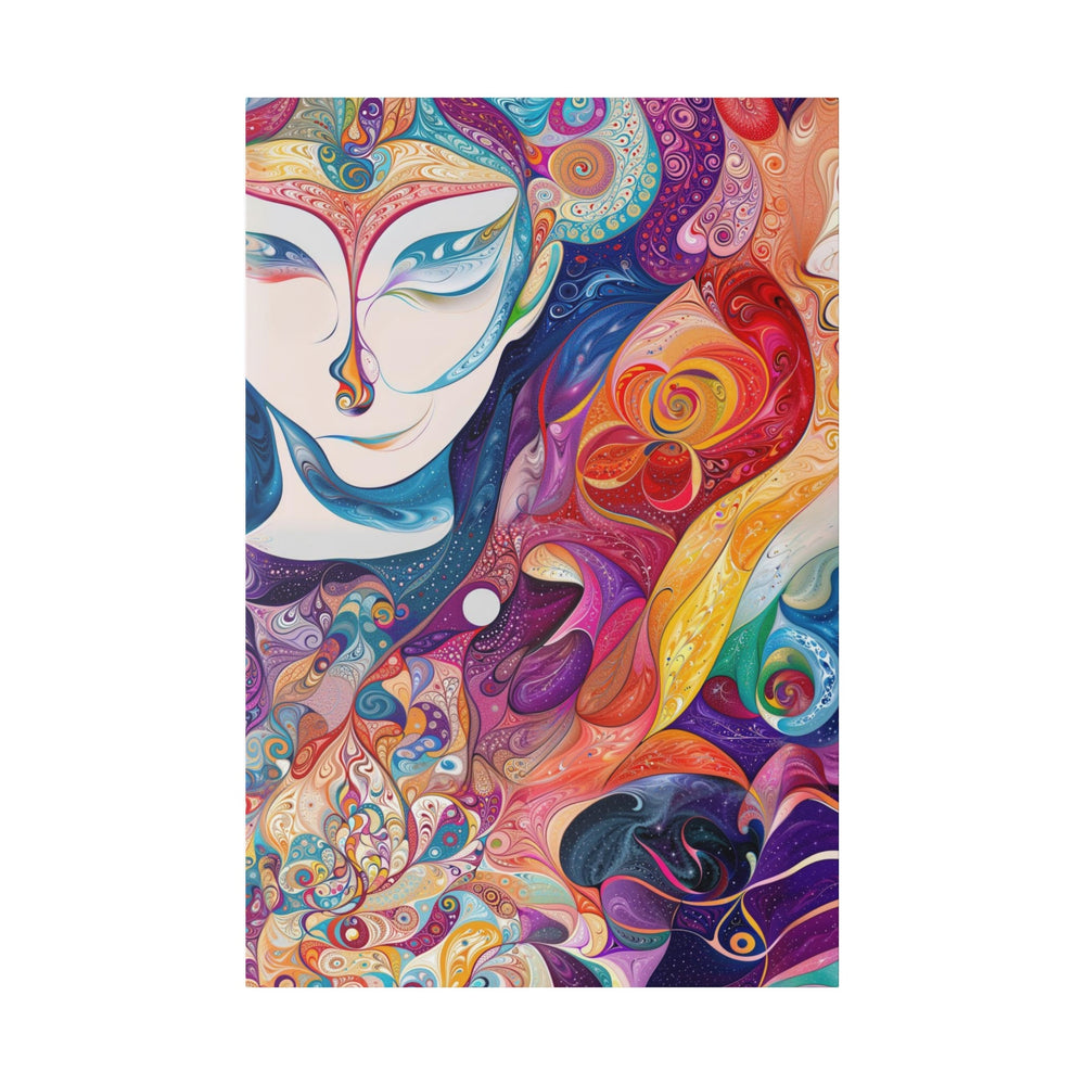 Psychedelic Dream Faces - Matte Canvas - Canvas - g(0D·IO) - 32″ x 48″ (Vertical) - 0.75'' -