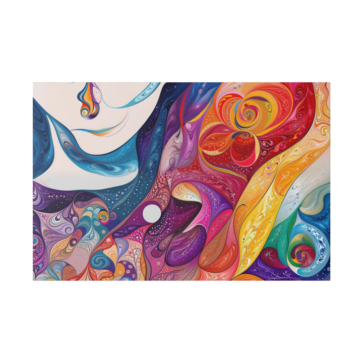 Psychedelic Dream Faces - Matte Canvas - Canvas - g(0D·IO) - 48″ x 32″ (Horizontal) - 0.75'' -