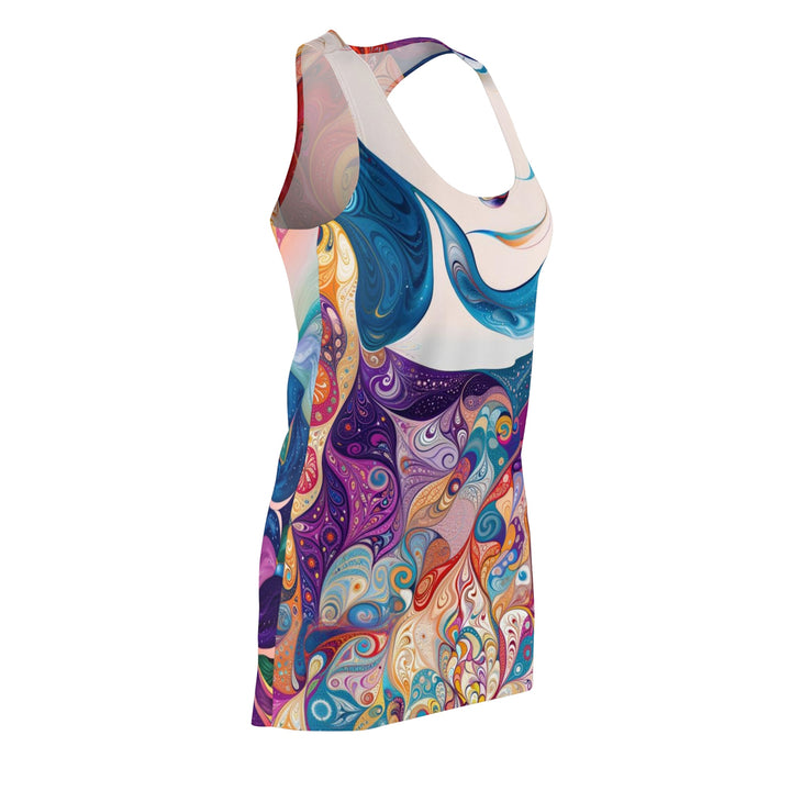 Psychedelic Dream Faces - Racerback Dress - All Over Prints - g(0D·IO) - XS - -