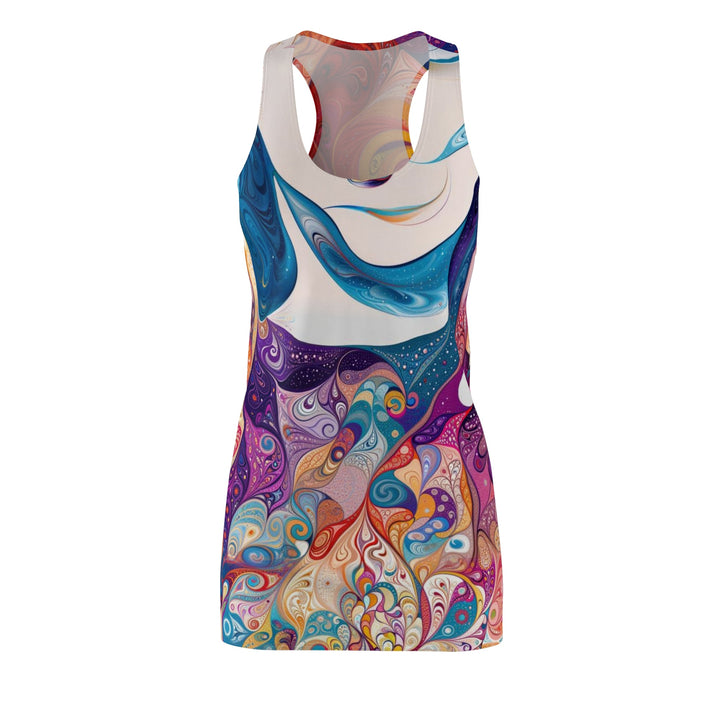 Psychedelic Dream Faces - Racerback Dress - All Over Prints - g(0D·IO) - XS - -