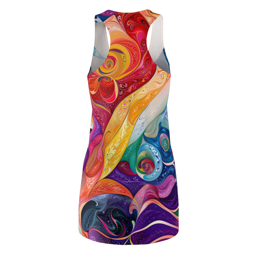 Psychedelic Dream Faces - Racerback Dress - All Over Prints - g(0D·IO) - XS - -