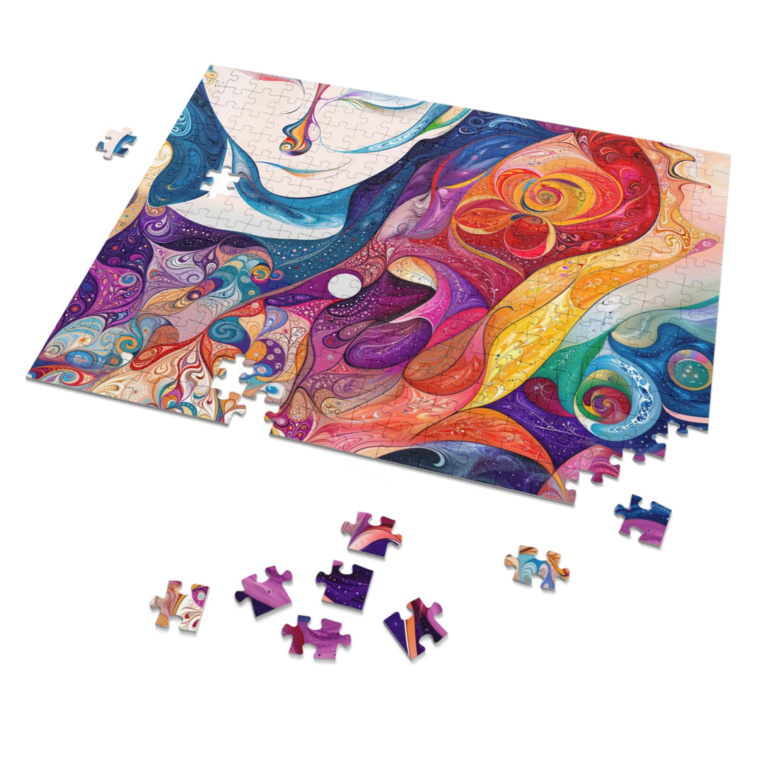 Psychedelic Dreamy Harmony - Jigsaw Puzzle (100, 252, 500, 1000 pieces) - Puzzle - g(0D·IO) - 29.25" × 19.75" (1000 pcs) - -