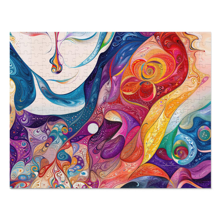 Psychedelic Dreamy Harmony - Jigsaw Puzzle (100, 252, 500, 1000 pieces) - Puzzle - g(0D·IO) - 14" × 11" (252 pcs) - -