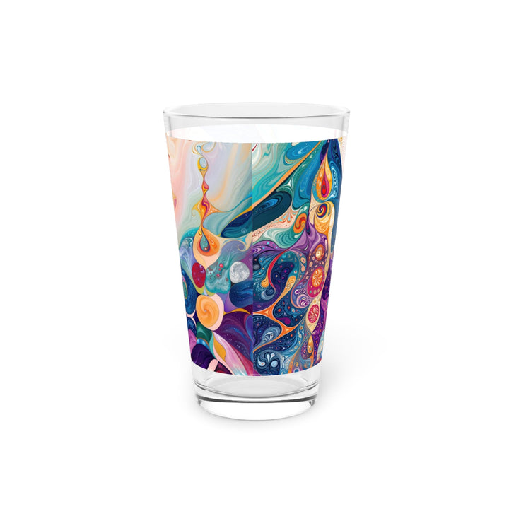 Psychedelic Dreamy Harmony - Pint Glass - Mug - g(0D·IO) - 16oz - -