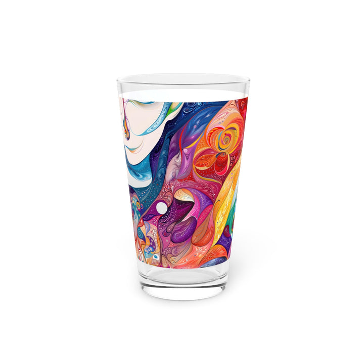 Psychedelic Dreamy Harmony - Pint Glass - Mug - g(0D·IO) - 16oz - -